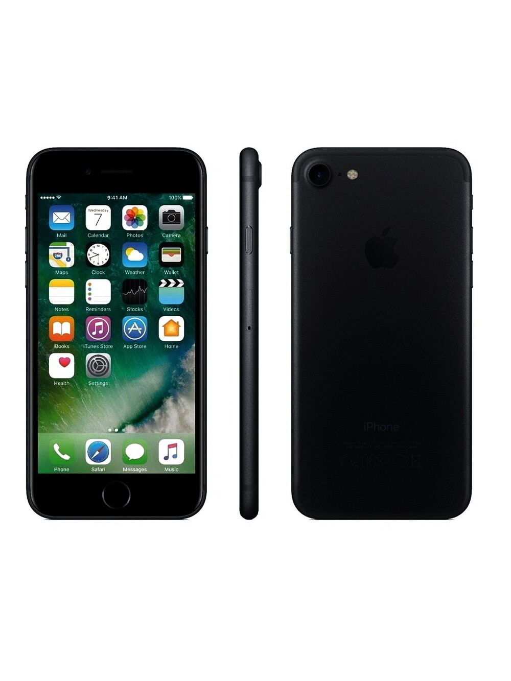 Apple iPhone 7 GSM Unlocked 256GB Black Renewed